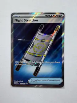 Pokemon TCG Night Stretcher 173/132 Mega Evolution Secret Rare - Image 1