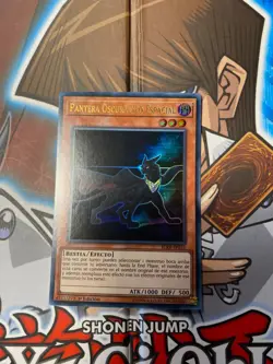 Yu-Gi-Oh! Neo-Spacian Dark Panther BLRR-SP052 1st Edition Ultra Rare Spanish NM - Image 3