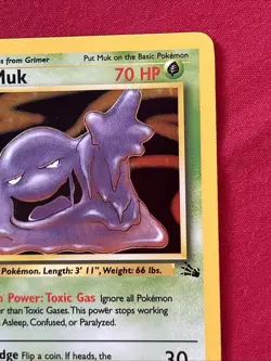 Muk 13/62 Holo Shiny Card Excellent Condition Pokemon (T73) - Image 4