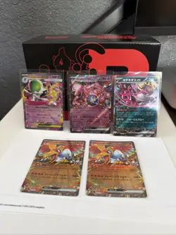 Pokemon Japanese EX Pack of 5 cards - Image 1