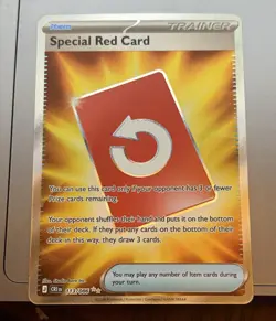 Special Red Card Ultra Rare ME04: Chaos Rising 113/086 NM - Image 1