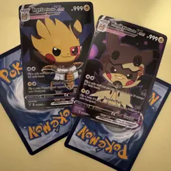 Wrenny Moo Set 1 Pokemon Fan Art Ditto Card 36/50 Rare w/ Bonus Pika Surprise - Image 3