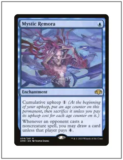 Mystic Remora, Dominaria Remastered, Magic MTG NM - Image 1