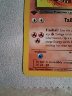 Dark Charmeleon 32/82 Team Rocket 1st Edition Non-Holo Vintage WOTC Pokemon TCG - Image 4