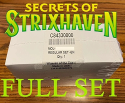 Secrets of Strixhaven SOS MTG Factory Sealed Full Set (PRESALE) - Image 1