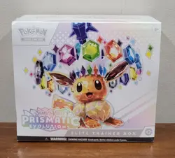 Pokemon TCG Prismatic Evolutions Elite Trainer Box ETB Factory Sealed US Seller - Image 1