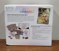 Pokemon TCG Prismatic Evolutions Elite Trainer Box ETB Factory Sealed US Seller - Image 3