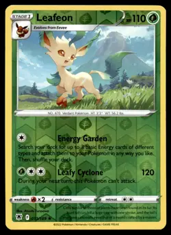 Leafeon 013/189 Rare Astral Radiance Reverse Holo Lightly Played - Image 1