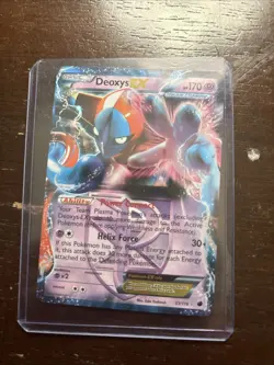 Deoxys EX 53/116 Holo EX Rare Plasma Freeze Pokemon Lightly Played - Image 1