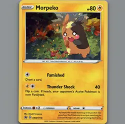 Pokemon TCG Black Star Promo SWSH116 Morpeko NM - Image 1