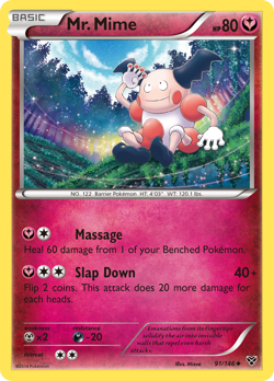 Mr. Mime (91/146) [XY: Base Set] - Image 1
