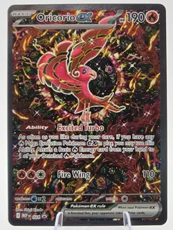 Oricorio Ex 024 Pokemon TCG Mega Evolution Phantasmal Flames Black Star Promo - Image 1