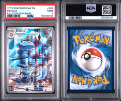 Steelix 208/182 Illustration Rare Par En-paradox Rift Pokemon PSA 9 *927 - Image 3