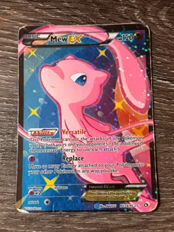 Mew EX Full Art RC24/RC25 Holo Legendary Treasures Pokemon MP - Image 1
