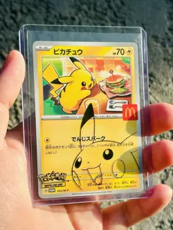 Pikachu 020/M-P McDonald's Promo Japanese 2025 Pokemon PACK FRESH NM ✅🔥 - Image 1
