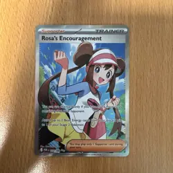 Pokemon TCG Rosas Encouragement 114/088 Perfect Order Ultra Rare - Image 1