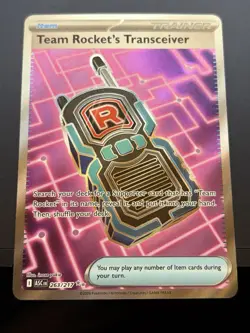 Team Rocket's Transceiver 263/217 Holo ME: Ascended Heroes NM Pokemon - Image 1