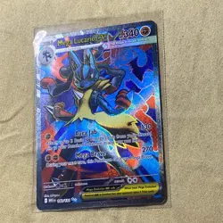 Pokemon TCG Holo Ultra Rare Full Art Mega Lucario EX 160/132 mint - Image 5