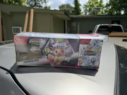 Pokemon TCG Scarlet and Violet Prismatic Evolutions Surprise Box Booster Bundle - Image 1