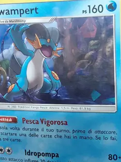 Pokemon Swampert 35/168 Italian Celestial Storm Cracked Ice Holo - Image 4