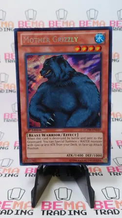 Yu-Gi-Oh Mother Grizzly LCYW-EN237 Secret Rare 1st Edition - Image 1
