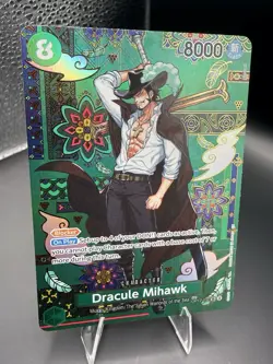 Dracule Mihawk Special Rare SP OP12-030 The Azure Sea’s Seven - One Piece OP14 - Image 1