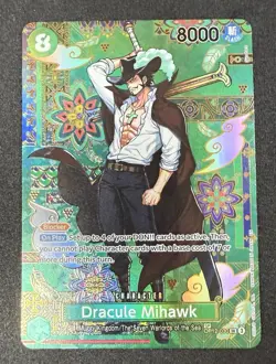 Dracule Mihawk Special Rare SP OP12-030 The Azure Sea’s Seven - One Piece OP14 - Image 3