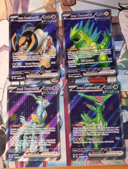 Pokemon Iron Leaves 186/162 Iron Thorns Temporal Forces Ultra Rare Full Art NM - Image 1