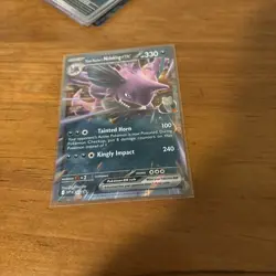 Pokemon TCG : Team Rocket's Nidoking EX SVP 217 Black Star Promo NM - Image 1
