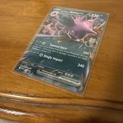 Pokemon TCG : Team Rocket's Nidoking EX SVP 217 Black Star Promo NM - Image 2