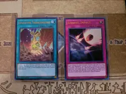 YUGIOH TCG JURASSIC IMPACT + SPACETIME TRANSCENDENCE BLLR ULTRA 1ST EDITION - Image 1
