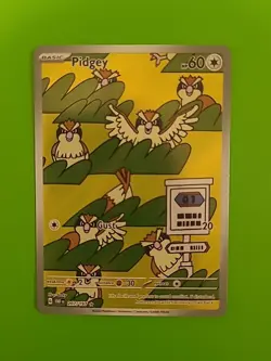 Pidgey 207/197 [NM] - Pokemon TCG Obsidian Flames Illustration Rare English - Image 1