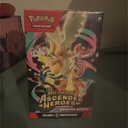 Pokemon TCG Mega Evolution—Ascended Heroes Booster Bundle 6 Packs English - Image 1