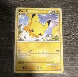 Nintendo Pokemon TCG 3-Card Lot: Pikachu 70/100 & 61/90, Gengar GL 40/111 - Image 3