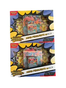 Pokemon TCG Mega Feraligatr Ex Ascended Heroes Box New And Sealed x 4 ✅ 🔥 - Image 2