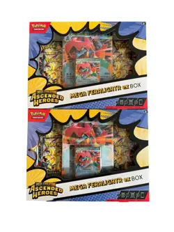 Pokemon TCG Mega Feraligatr Ex Ascended Heroes Box New And Sealed x 4 ✅ 🔥 - Image 4