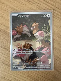 Pokemon Spearow 151/132 Mega Evolution Illustration Rare - NM - Image 1