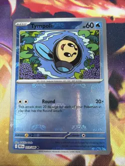Tympole 019/086 - Pokemon TCG - Black Bolt Master Ball Reverse Holo - M/NM - Image 1
