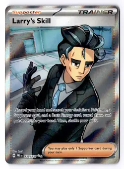 Larry's Skill - 139/131 139/131 Ultra Rare Prismatic Evolutions Pokemon NM - Image 1