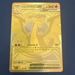 Pokemon TCG| Mega Charizard X EX 130/094 Mega Ultra Rare |Phantasmal Flames| NM - Image 2