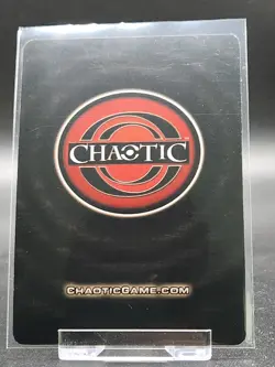 Chaotic Card : Strain Of The Tide Silent Sands Super Rare Mugic Holo - Image 2