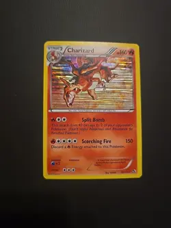 Pokemon TCG Charizard 19/113 Legendary Treasures Pokemon Cosmos Holo - Lp - Image 1