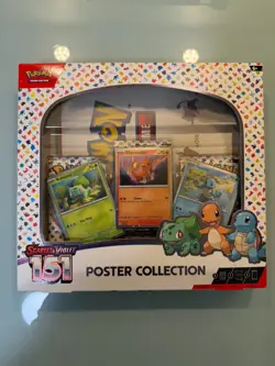 Pokemon TCG Scarlet & Violet 151 Poster Collection Box New Sealed - Image 1