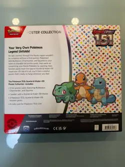 Pokemon TCG Scarlet & Violet 151 Poster Collection Box New Sealed - Image 2