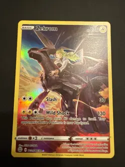 Zekrom Pokemon TCG Brilliant Stars Trainer Gallery Ultra Rare TG05/TG30 NM - Image 1