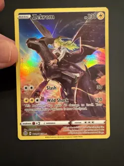 Zekrom Pokemon TCG Brilliant Stars Trainer Gallery Ultra Rare TG05/TG30 NM - Image 2