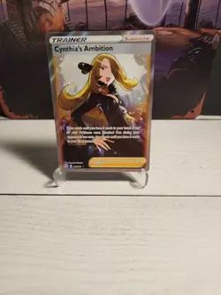 Cynthia's Ambition - 169/172 - Pokemon Brilliant Stars Sword Shield Full Art - Image 1