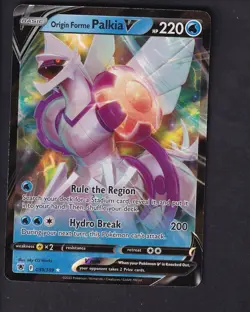 Origin Forme Palkia V 039/189 Holo V Rare Astral Radiance Pokemon Near Mint - Image 1