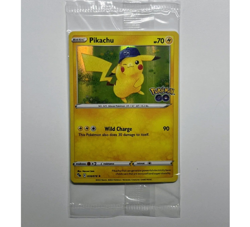 Pokemon/Pokemon GO Prerelease Pikachu Holo Foil Promo Card #028/078 Sealed - Image 4