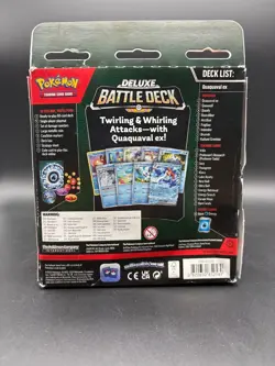 Quaquaval EX Pokemon TCG Deluxe Battle Deck - Image 2